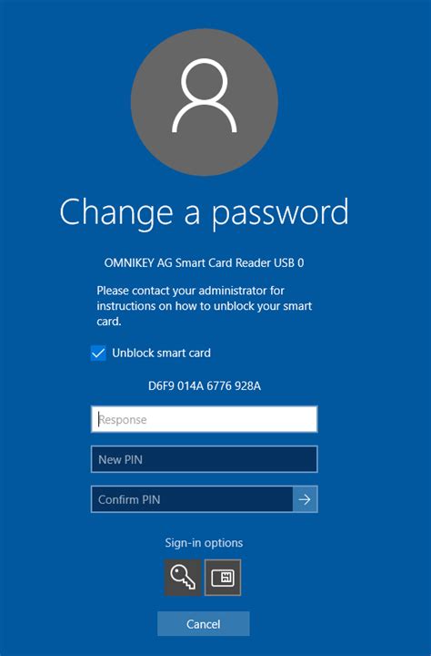 unlock a smart card|smart card unlock windows 10.